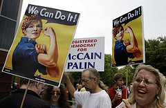 Sarah Palin campaign signs