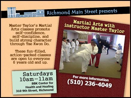 Richmond Main Street - Martial Arts 2
