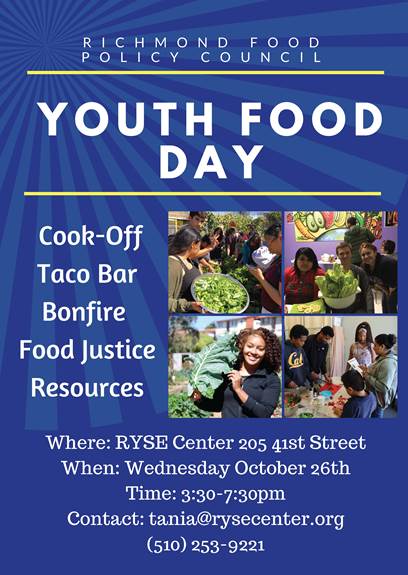  Youth Food Day at RYSE