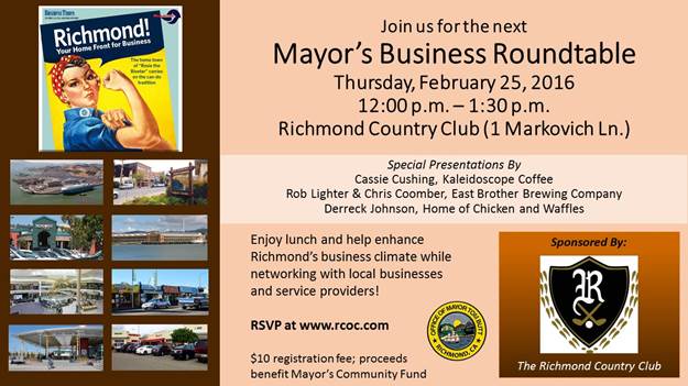 Mayor's Business Rountable February 25