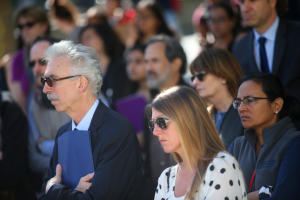 File photo: UC Berkeley Chancellor Nicholas Dirks, left.