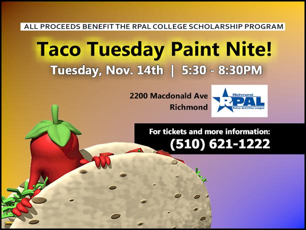 1114-Richmond PAL - Taco Tuesday Paint Nite 3