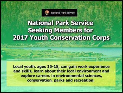 0416-NPS - Youth Conservatrion Corp 1