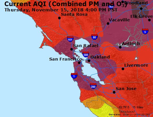 Current Air Quality SF Bay Area