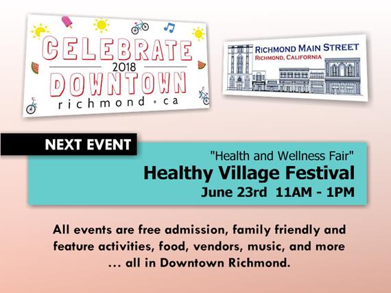 0623 Richmond Main Street - Healthy Village Festival