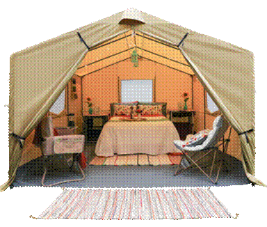 Ozark Trail 12x10 Wall Tent, Sleeps 6