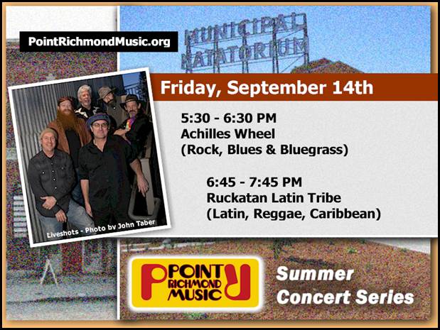 0914 Point Richmond Summer Music Achilles Wheel