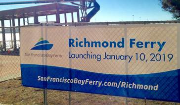 Richmond Ferry Launch Event